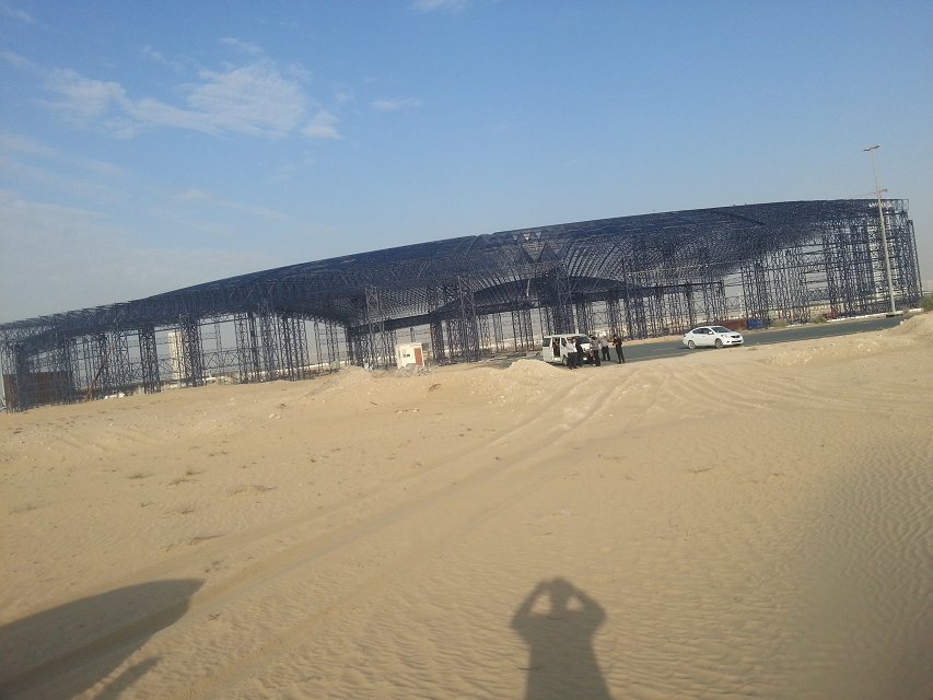 吕梁大型场馆网架工程